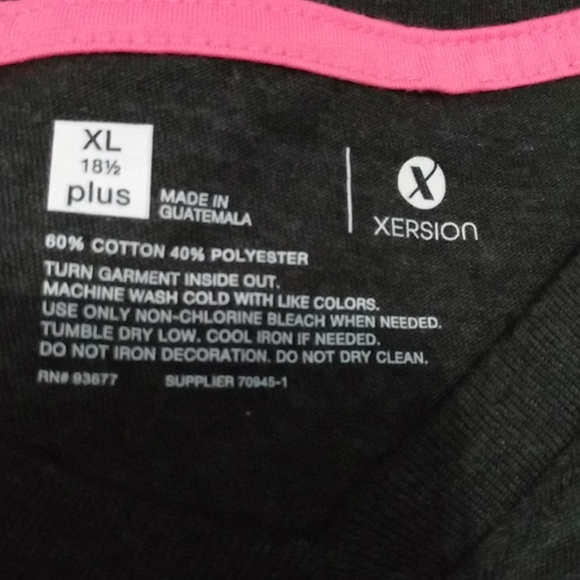 Xersion XL 18 1/2 plus shirt - Picture 2 of 3